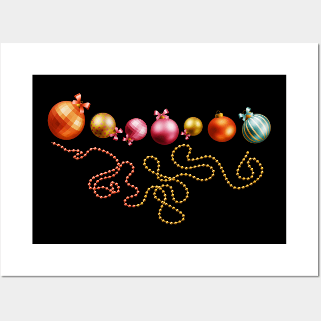 Christmas Tree Decorations Wall Art by holidaystore